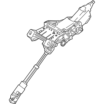 Ford G1FZ-3C529-A Column Assembly