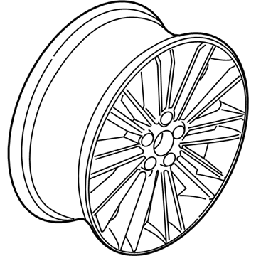 Ford GS7Z-1K007-D Wheel, Alloy