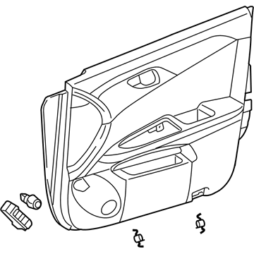 Toyota 67620-AC220-B0 Door Trim Panel