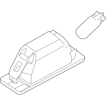 Nissan 26510-8990E Lamp Licence