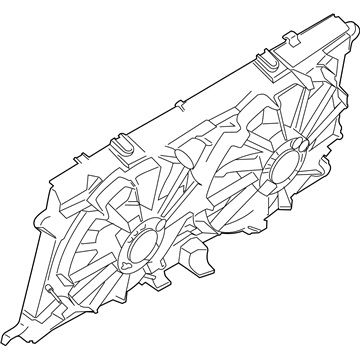 Ford JL3Z-8C607-B Fan Module