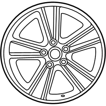 Mopar 4755541AA Wheel-Aluminum