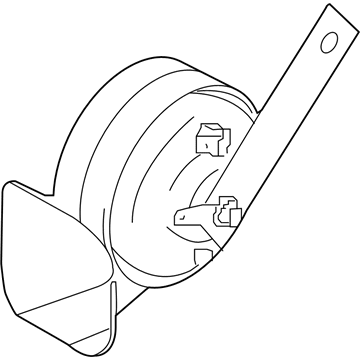 Nissan 25610-6MA0A Horn Assy-Electric High