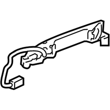 Lexus 69210-53040-A2 Front Door Outside Handle Assembly, Right