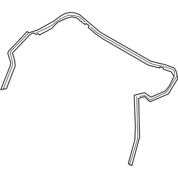 BMW 51-17-8-498-750 Sealing, Folding Top Flap
