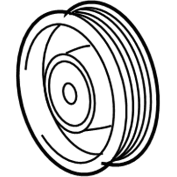 GM 19185216 Pulley, Drive Belt Tensioner