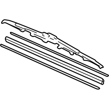 Acura 76630-S3V-A11 Windshield Wiper Blade (525MM)