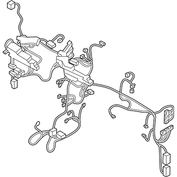 Hyundai 91170-K2010 WIRING ASSY-MAIN