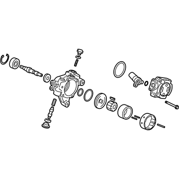 Acura 06561-RWC-505RM Pump, Power Steering