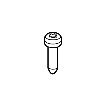 BMW 07-11-9-907-839 Screw, Self Tapping