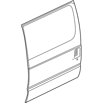 Ford F6UZ-1524622-AA Door Shell