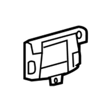 Honda 81234-TA0-A01ZB Cover, R. Reclining Lap (Outer) *NH686L* (QP LIGHT WARM GRAY)