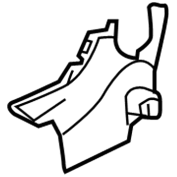 Honda 81637-TA0-A21ZD Cover, L. Outer-Reclining (Inner) *NH686L* (QP LIGHT WARM GRAY)