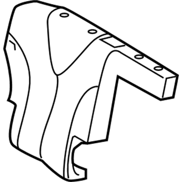 Toyota 71077-0T011-A2 Seat Back Cover