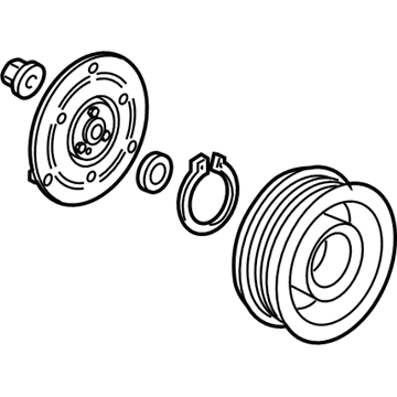 Honda 38900-RTW-A01 Clutch Set, Compressor