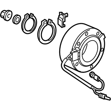 Honda 38924-RB0-006 Coil Set, Solenoid