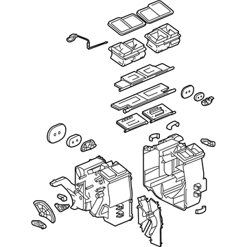 GM 88958097 Module Kit, Heater & A/C Evaporator & Blower