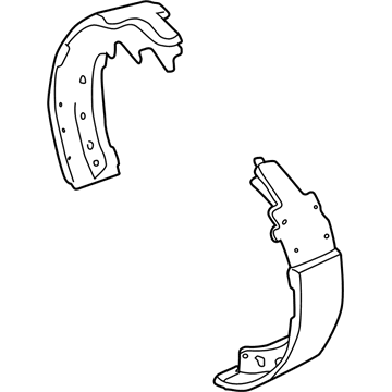 Mopar 5159106AA Shoe-Drum