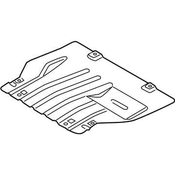 Ford AL3Z-5D032-A Rear Plate