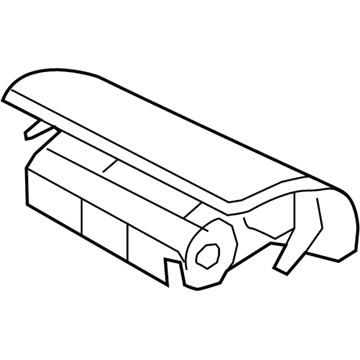 Ford 9C2Z-15044A74-AB Passenger Inflator Module