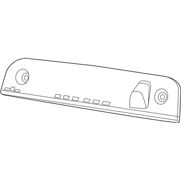 Mopar 55157147AF Lamp-LIFTGATE CHMSL