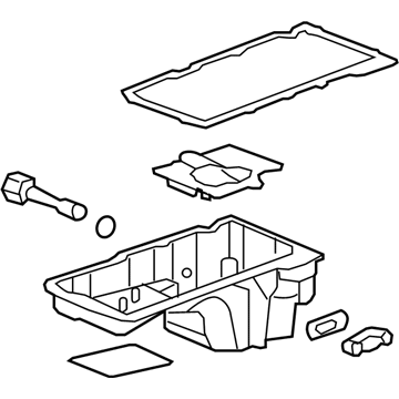 GM 12640747 Oil Pan