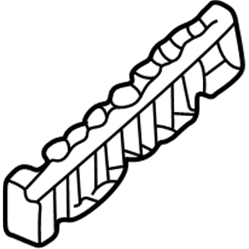 Honda 71581-S2A-003 Spacer, R. RR. Bumper