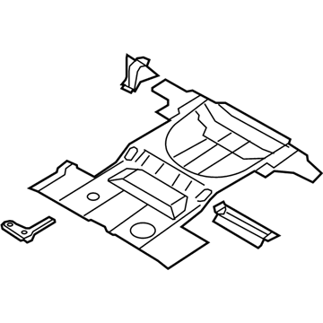 Ford 7T4Z-7811215-A Floor Pan Assembly