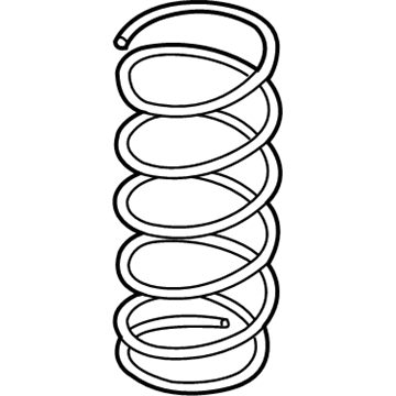 Infiniti 55020-1MT3A Rear Suspension Spring