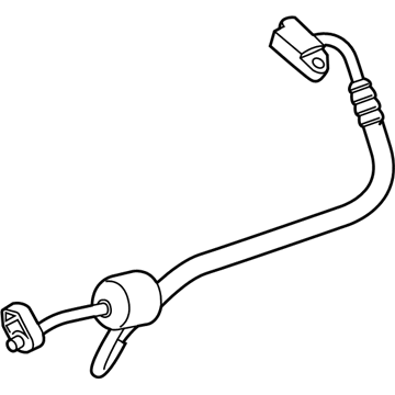 BMW 64-53-9-309-004 Pressure Hose, Compressor-Condenser