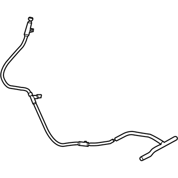 Ford DG9Z-4022-A Vent Hose