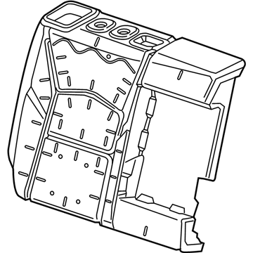 GM 84596813 Seat Back Pad