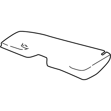 GM 12470719 Pad, Front Seat Cushion