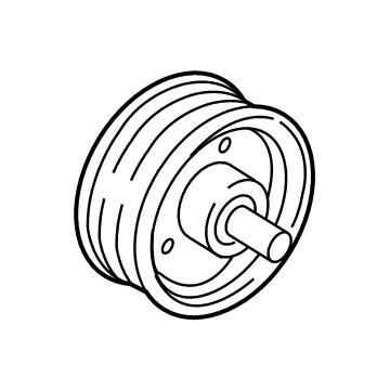 Kia 2528703HA0 Pulley-Idler