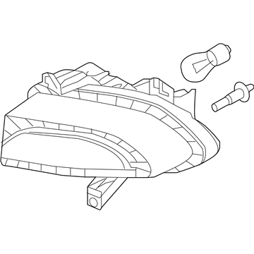 Mopar 68256431AA Lamp-Park And Turn Signal