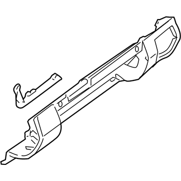 Nissan 68108-EA102 Panel-Instrument Lower, Assist