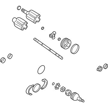 GM 26079789 Axle Assembly