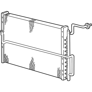 Ford F6UZ-19712-AA Condenser