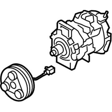 Nissan 92600-1CB2A Compressor - Cooler