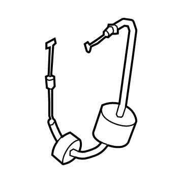 BMW 51-21-7-432-222 BOWD.CABLE, OUTSIDE DOOR HAND