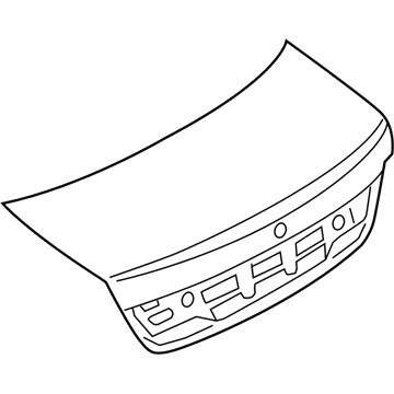 BMW 41-62-7-172-332 Trunk Lid