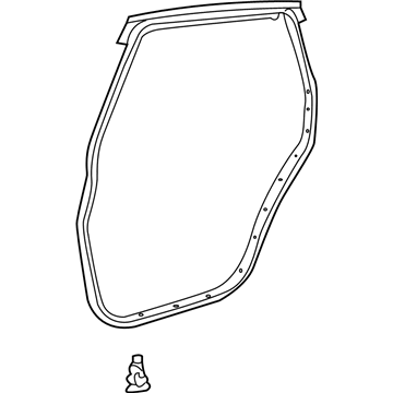 Toyota 67872-47020 Surround Weatherstrip