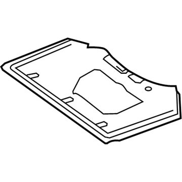 BMW 51-47-7-011-200 Front Trunk Mat Base