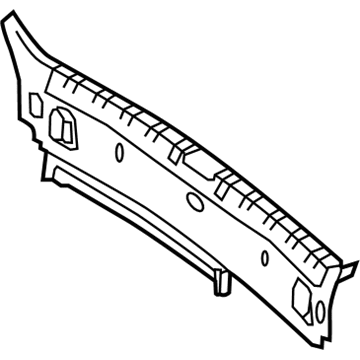 BMW 51-47-8-223-560 Trim Panel, Trunk, Rear, Bottom