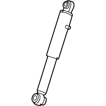 GM 23487280 Rear Leveling Shock Absorber Assembly