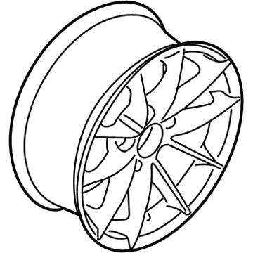 BMW 36-11-6-796-251 Light Alloy Disc Wheel Reflexsilber