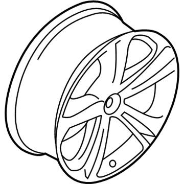 BMW 36-11-6-796-257 Light Alloy Disc Wheel Reflexsilber