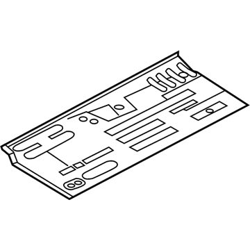 Hyundai 65121-1R300 Panel Assembly-Center Floor Side, R