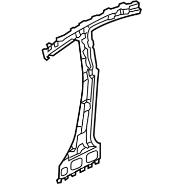 Hyundai 71402-1R300 Pillar Assembly-Center Inner, RH