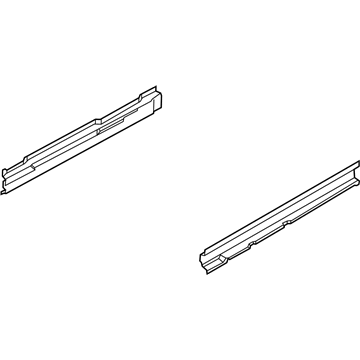 Hyundai 65180-1R300 Panel Assembly-Side Sill Inner, RH